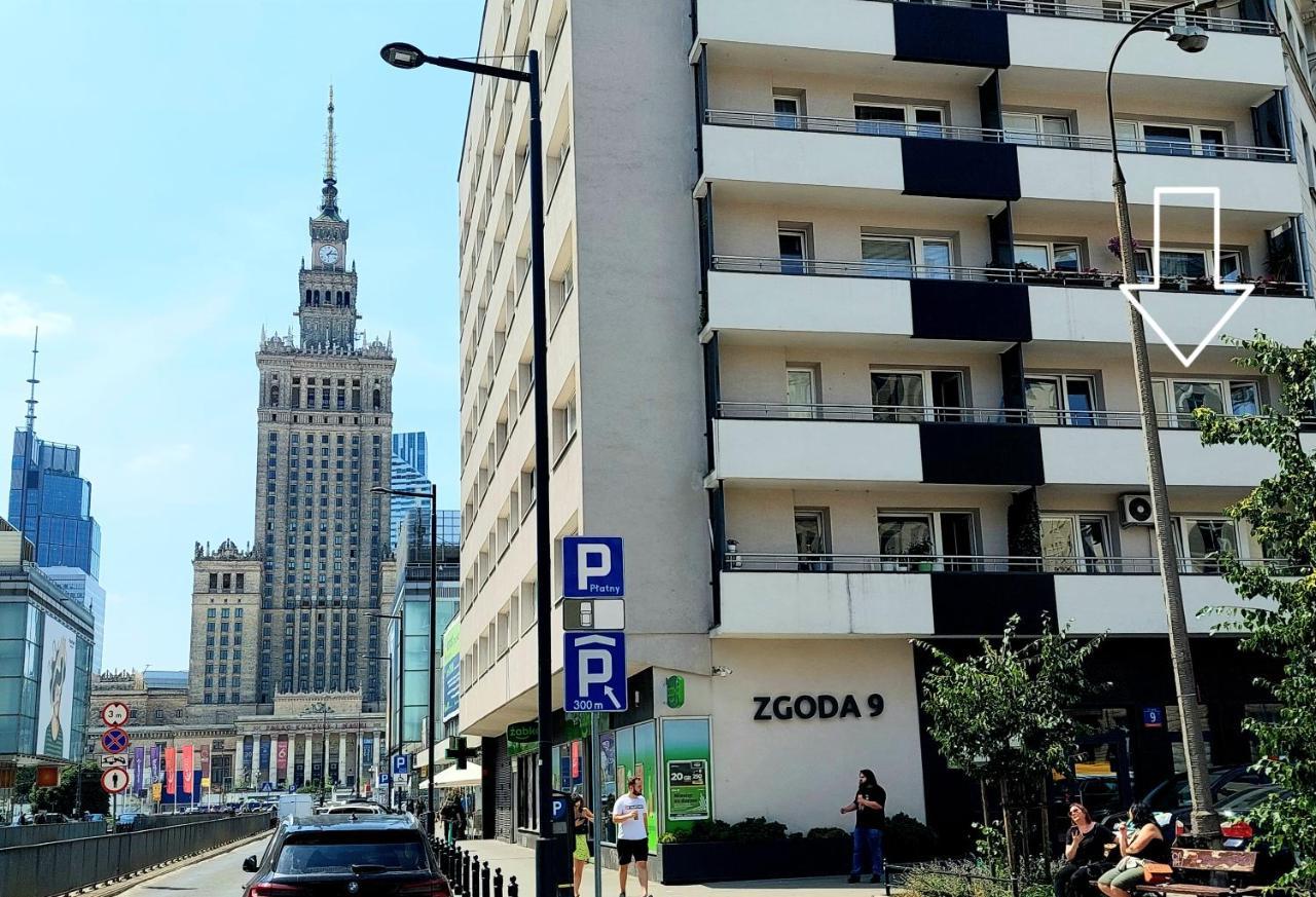 Apartmán Golden View Varšava Exteriér fotografie