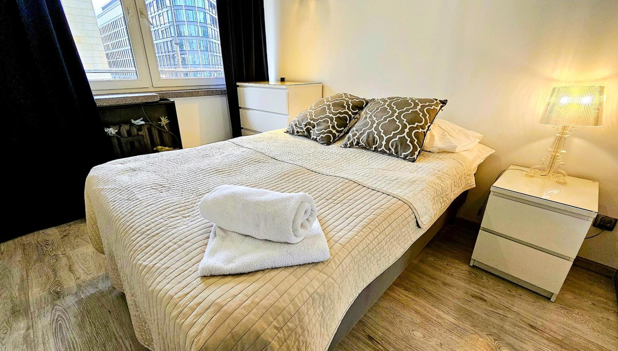 Apartmán Golden View Varšava Exteriér fotografie