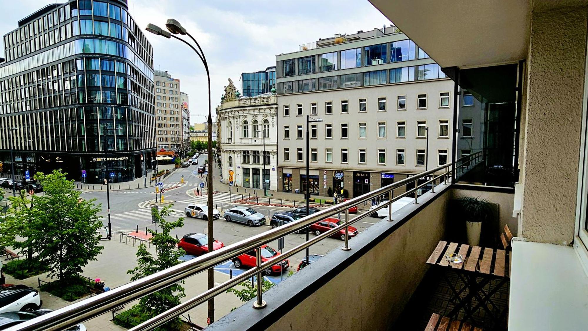 Apartmán Golden View Varšava Exteriér fotografie